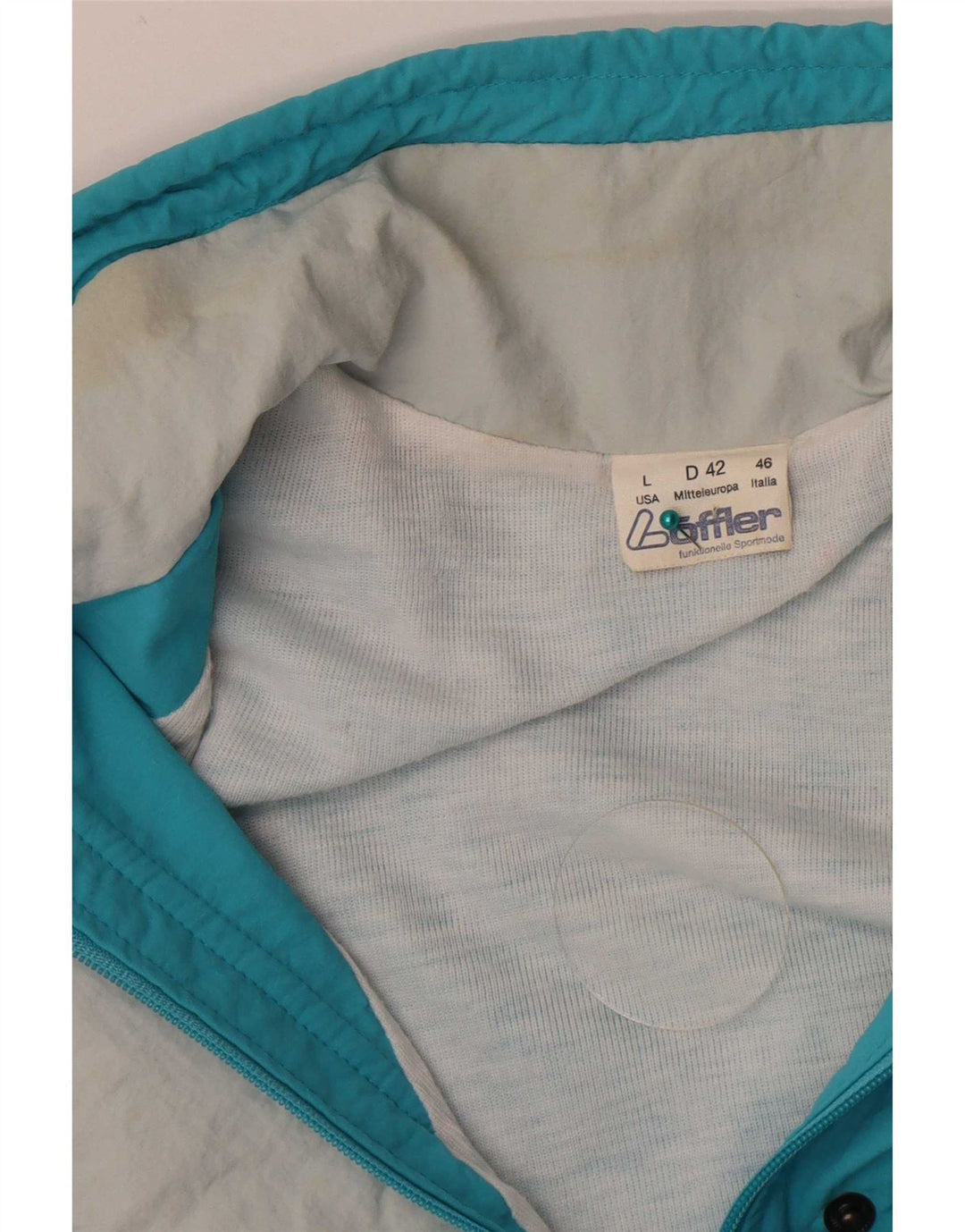Giubbotto bomber da donna Loffler EU 42 Large Blu in poliammide