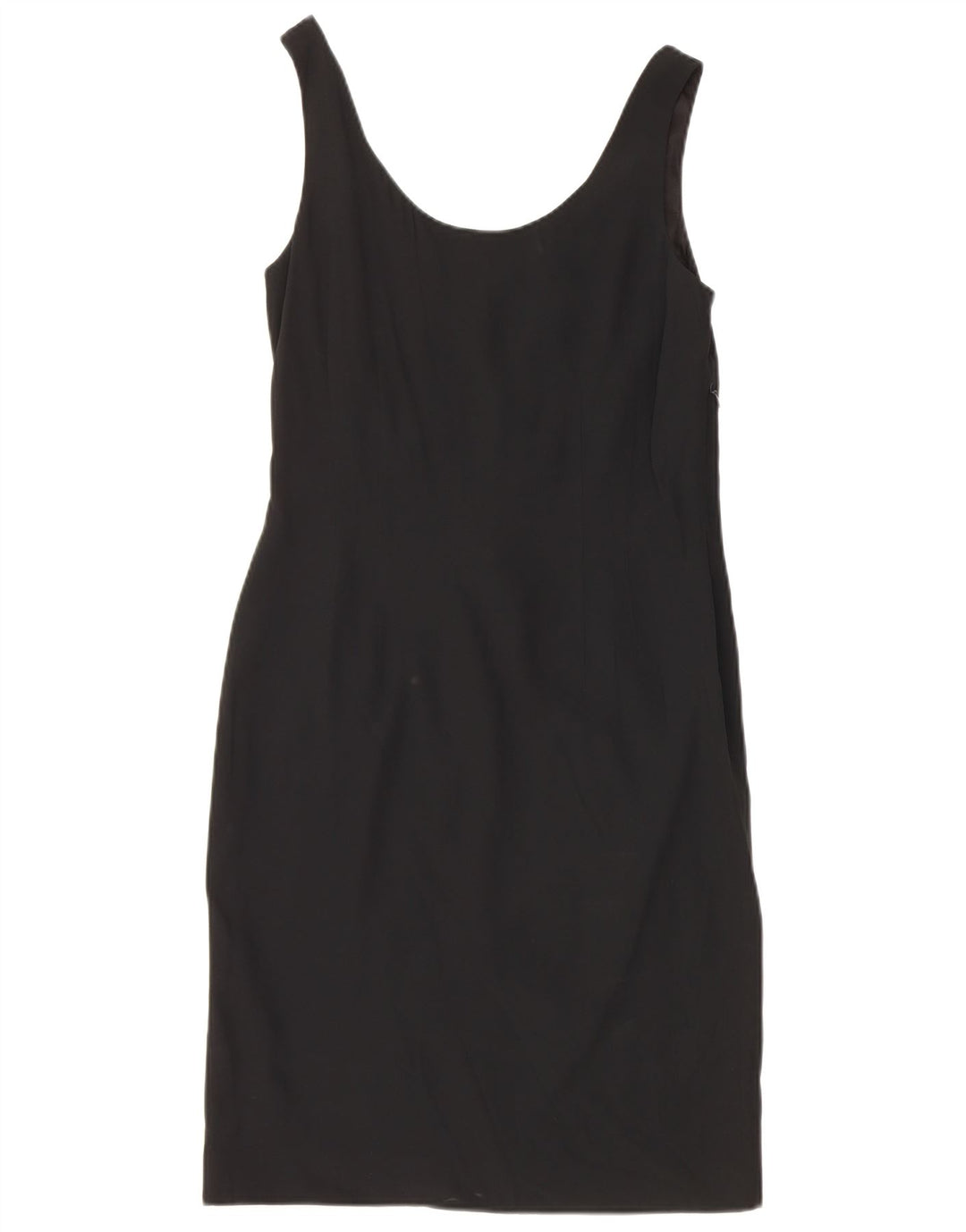 Seventy Womens Sleeveless Sheath Dress IT 40 Small Black Viscose