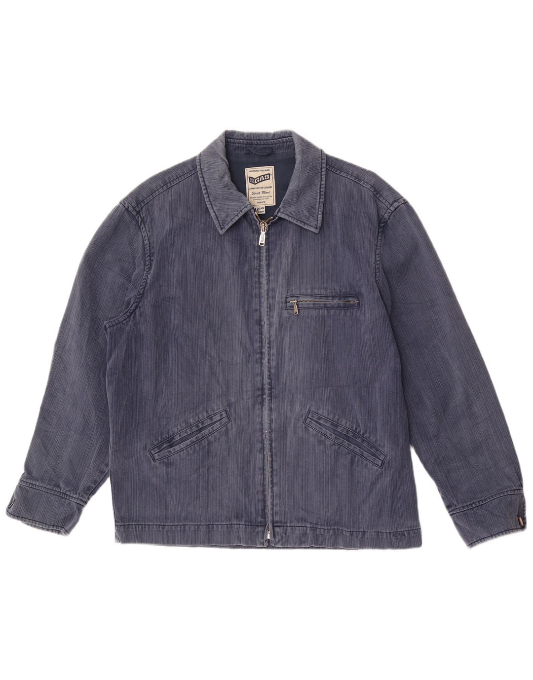 Gas Herre Utility Jacket UK 38 Medium Blue