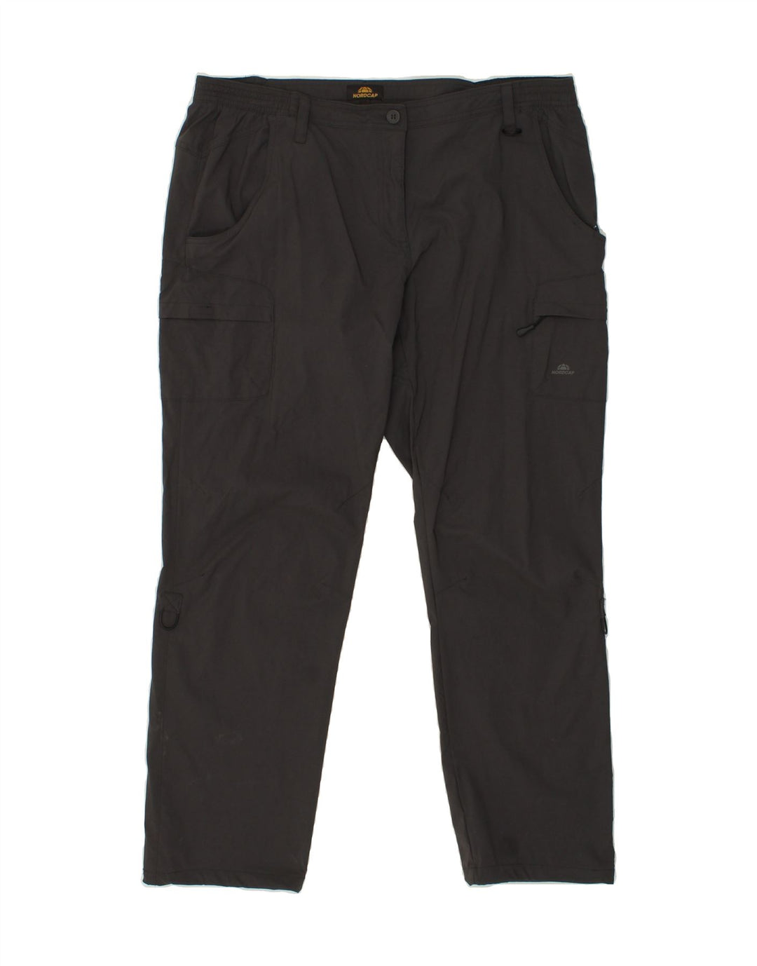 NORDCAP Mens Straight Cargo Trousers IT 50 Large W38 L31  Grey Polyamide Vintage Nordcap and Second-Hand Nordcap from Messina Hembry 