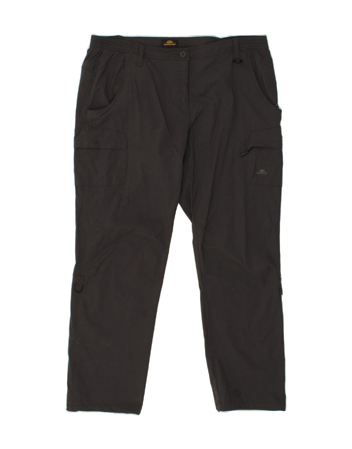 NORDCAP Mens Straight Cargo Trousers IT 50 Large W38 L31  Grey Polyamide Vintage Nordcap and Second-Hand Nordcap from Messina Hembry 