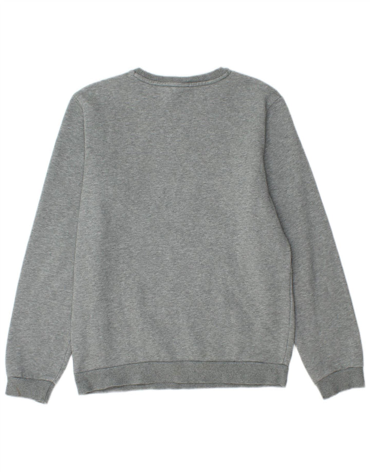Puma Boys Graphic Sweatshirt Jumper 15-16 Years  Grey Flecked