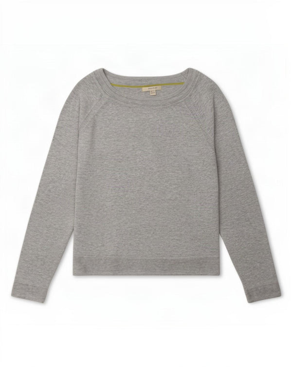 Blusa feminina White Stuff UK 10 pequena cinza