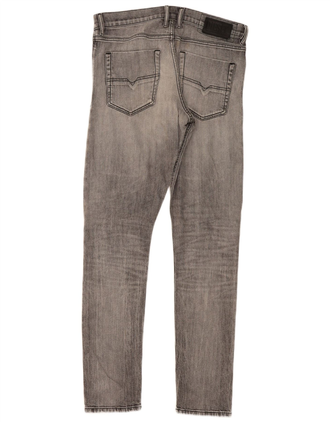 Diesel Mens Slim Jeans W32 L32 Grey Cotton