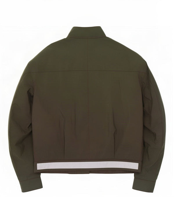 Belstaff Ανδρικό Μπουφάν Racer UK 36 Small Green Colourblock Βαμβακερό