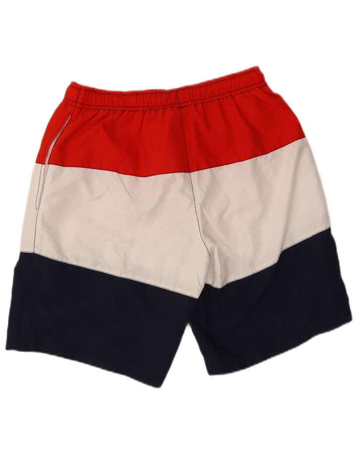 Fila Herren-Badeshorts, groß, mehrfarbig, Colourblock-Polyester