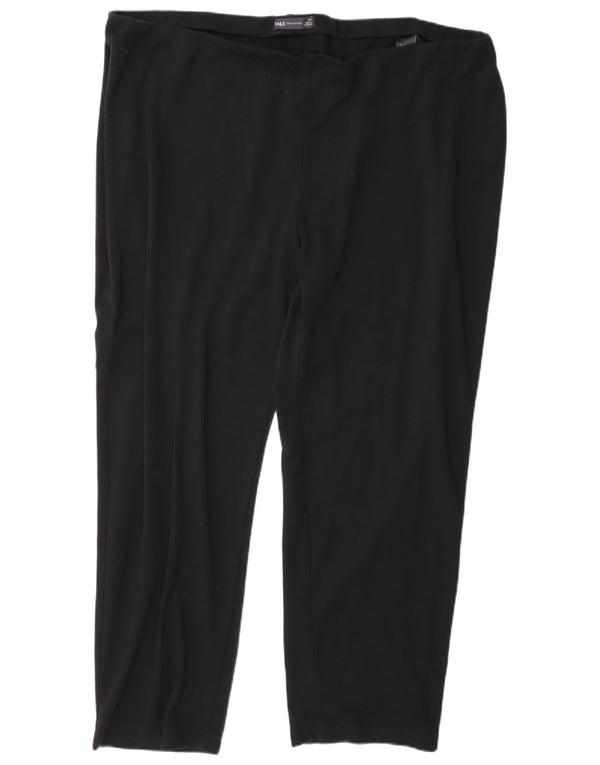 Marks & Spencer Dame Leggings UK 24 4XL W44 L28 Sort Viscose