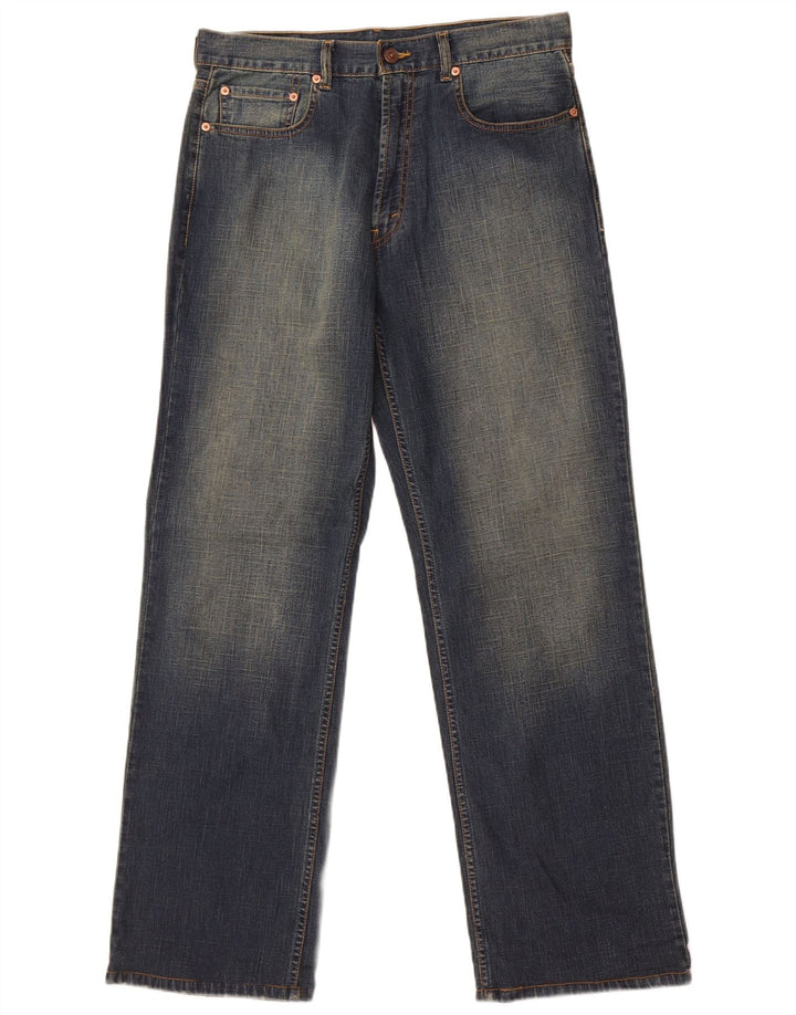 Levi's Mens 511 Slim Jeans W34 L34 Blue Cotton