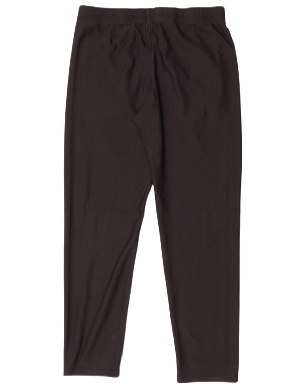 Under Armour Boys Tracksuit Trousers 13-14 Years XL Black Polyester