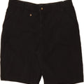 LEE Womens Chino Shorts US 14 Large W34 Black Cotton Vintage Lee and Second-Hand Lee from Messina Hembry 