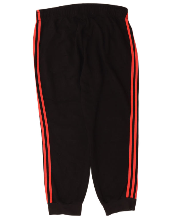 Adidas Pantalon de survêtement pour femme Joggers UK 20/22 XL Noir Coton
