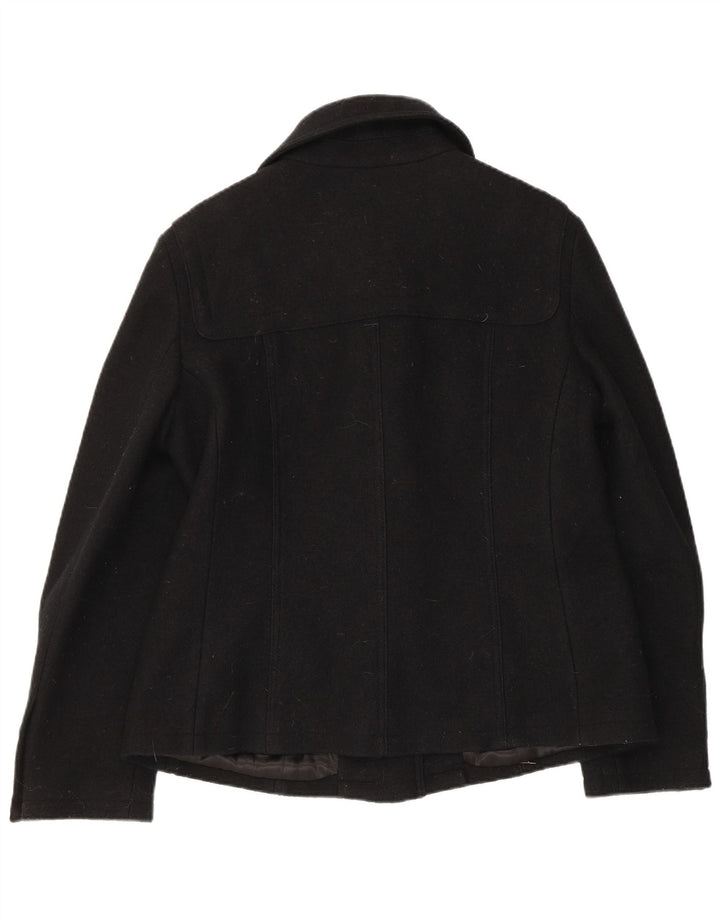 Dolomiten Womens Duffle Jacket IT 48 XL Black Virgin Wool