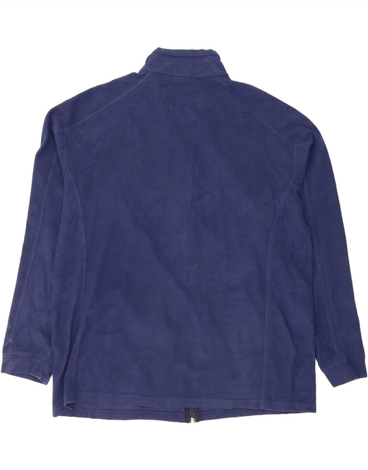 L.L.BEAN Mens Fleece Jacket UK 44 2XL Blue Polyester Vintage L.L.Bean and Second-Hand L.L.Bean from Messina Hembry 