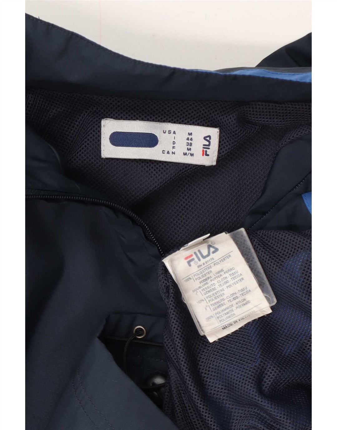 Fila Chaqueta de chándal para mujer IT 44 Medium Azul marino Colorblock
