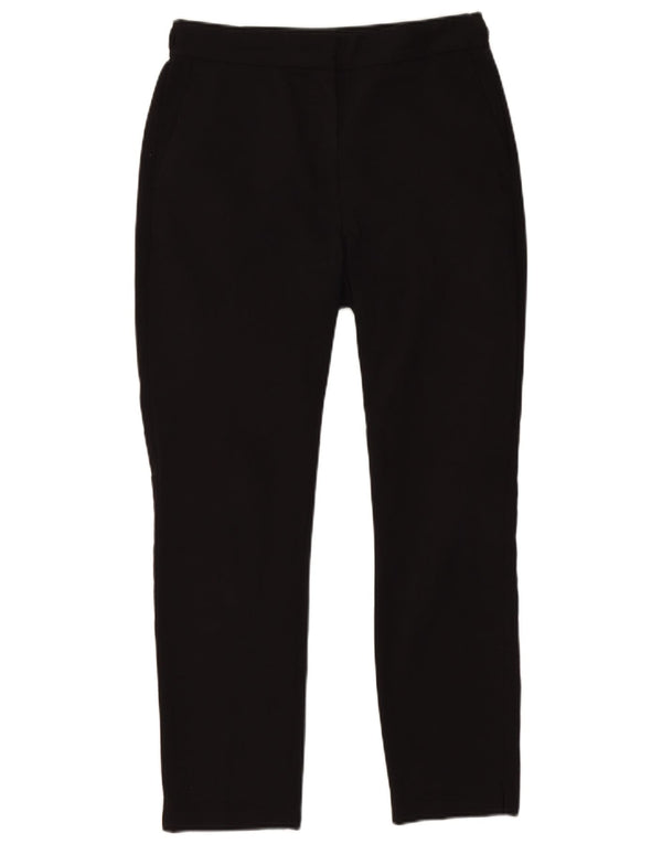 Pantaloni chino slim da donna Zara medi W28 L26 cotone nero