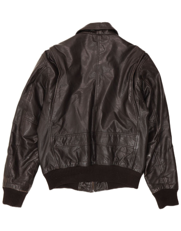 Giacca In Pelle Uomo Conbipel IT 52 Large Nera