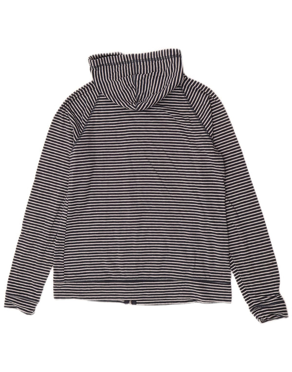 Γυναικείο πουλόβερ με κουκούλα Mountain Warehouse UK 14 Large Navy Blue ριγέ
