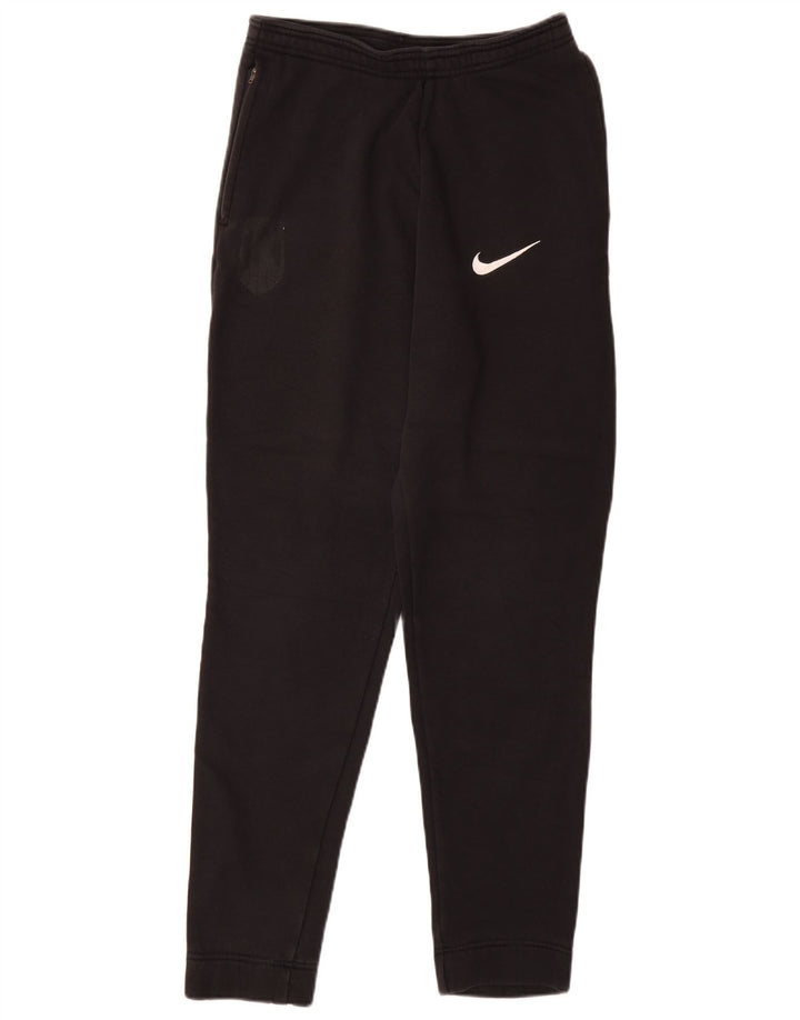 Nike Mens Tracksuit Trousers Joggers Small  Black Cotton