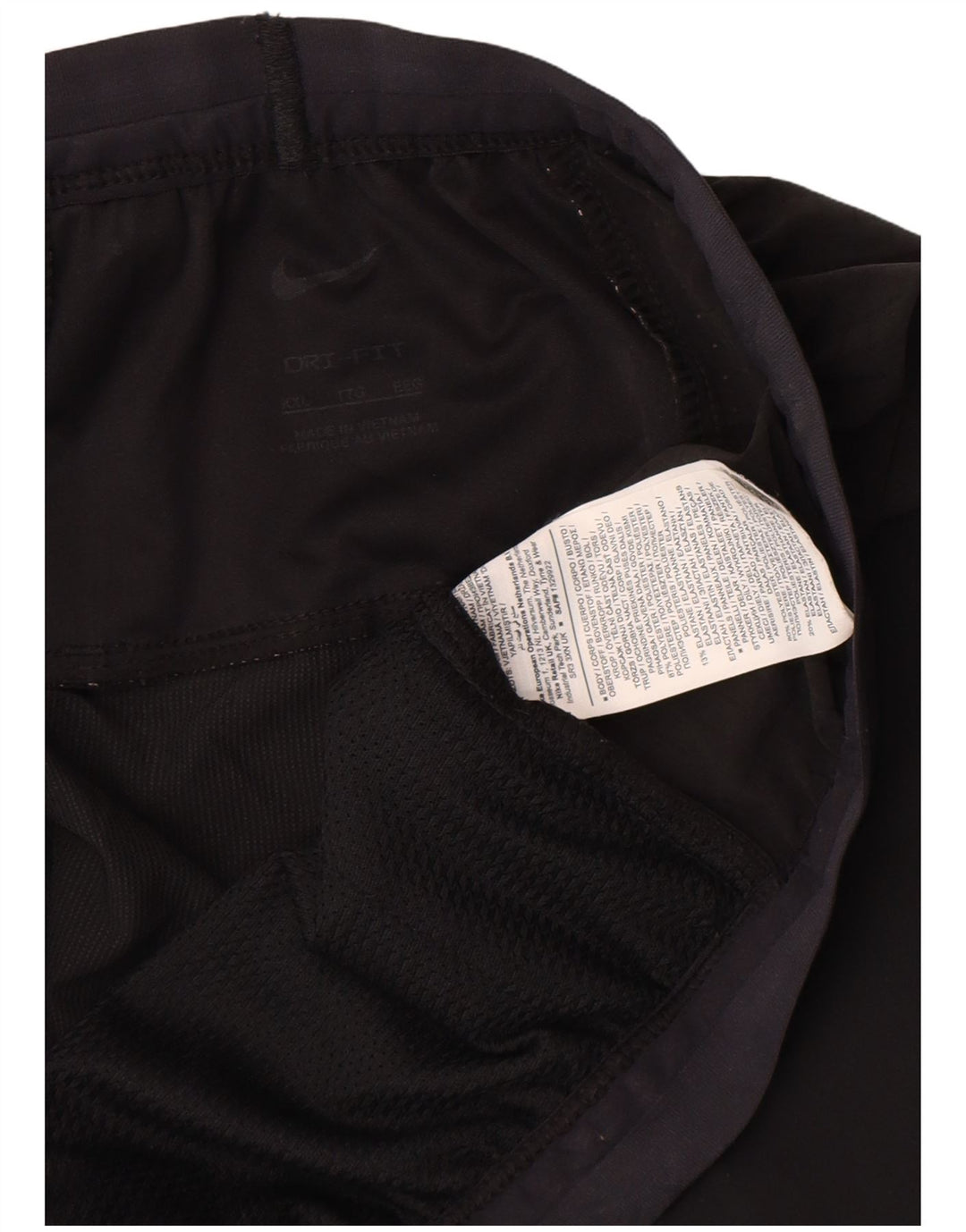 Nike Mens Tracksuit Trousers 2XL  Black Polyester