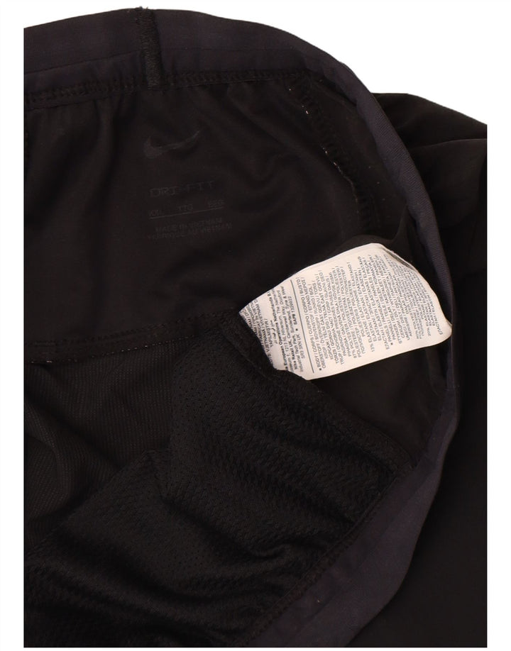 Nike Mens Tracksuit Trousers 2XL  Black Polyester