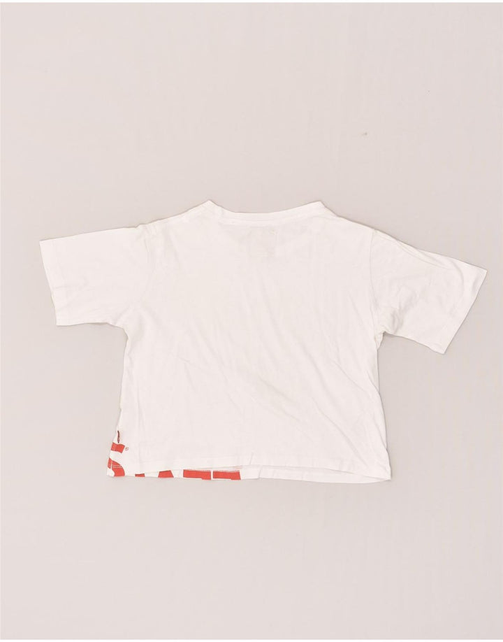 LEVI'S Girls Graphic T-Shirt Top 11-12 Years White Cotton | Vintage Levi's | Thrift | Second-Hand Levi's | Used Clothing | Messina Hembry 