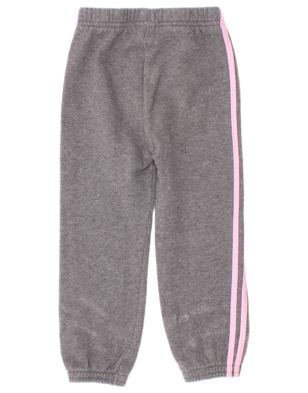 Adidas Pige Træningsdragt Bukser Joggers 2-3 År Grå Bomuld