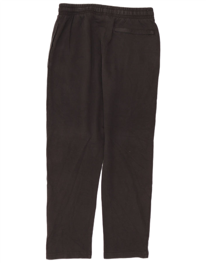 MARKS & SPENCER Womens Tracksuit Trousers UK 14 Medium  Black Cotton