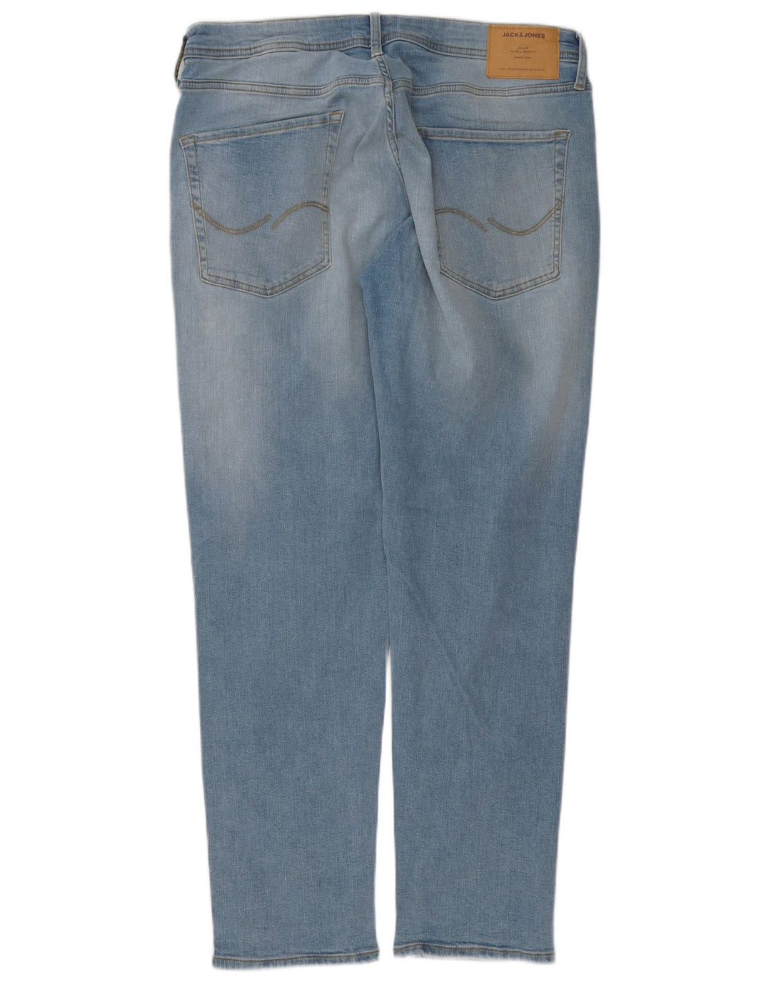 Jack & Jones Mens GLENN Slim Jeans W36 L32 Blue Cotton