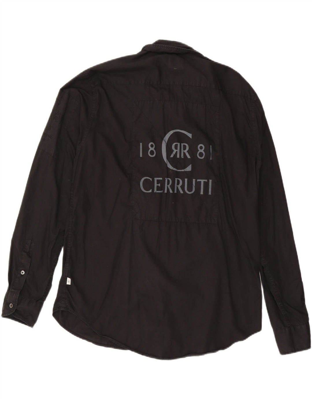 CERRUTI 1881 Mens Graphic Shirt XL Black