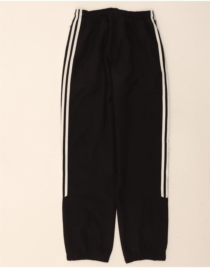 Adidas Womens Tracksuit Trousers Joggers UK 10 Small  Black Polyester