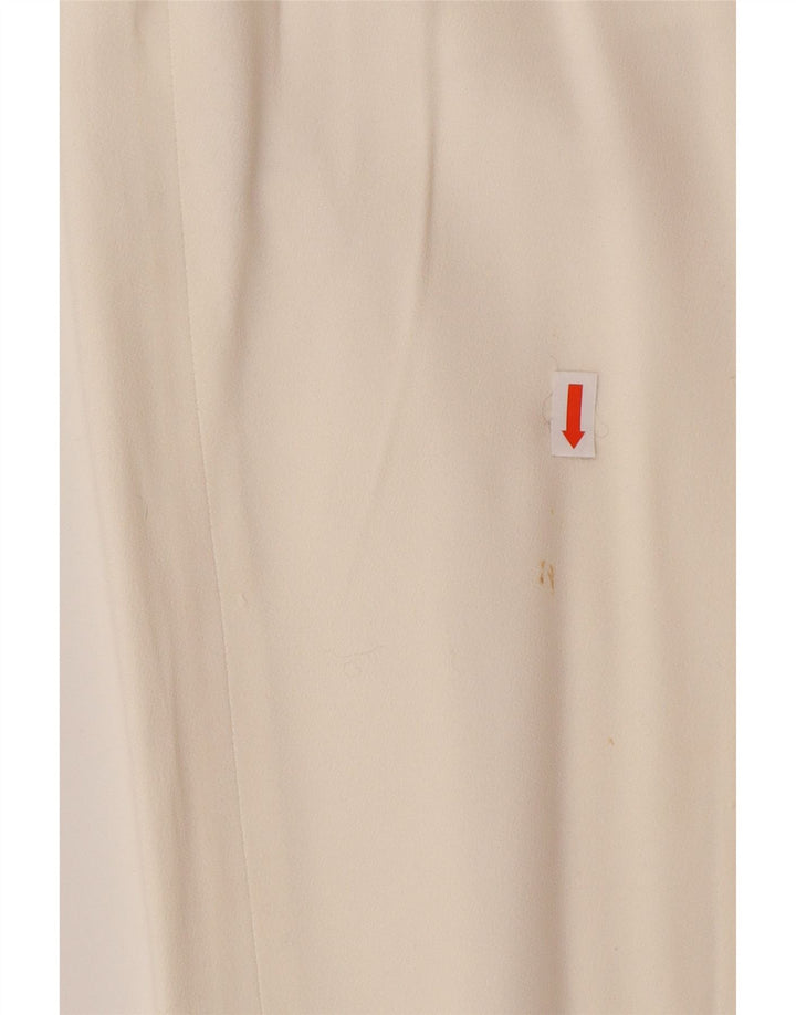Pantaloni casual pentru femei GIVENCHY EU 38 Medium W30 L30 White Classic
