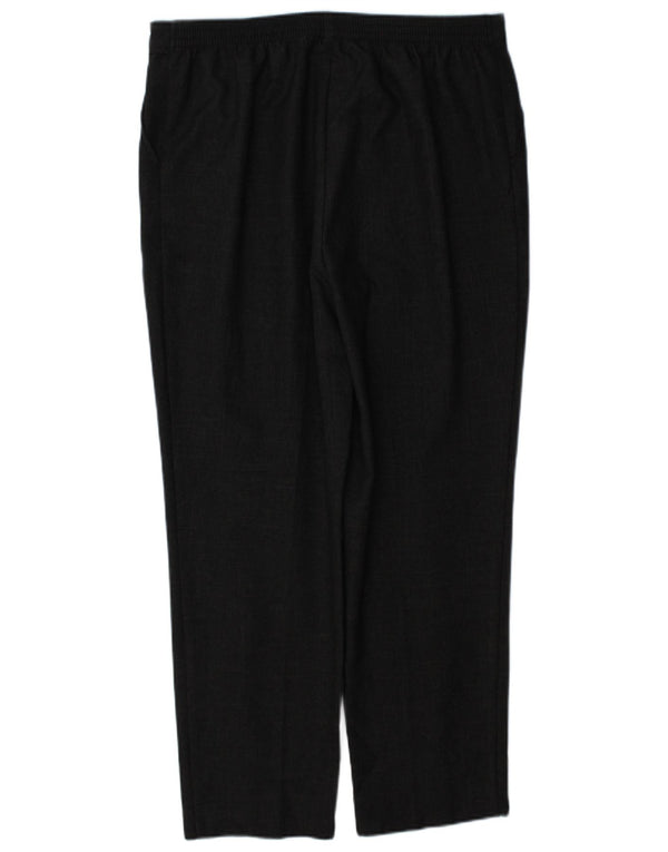 Женские костюмные брюки Marks & Spencer UK 16, большие W34 L29, серые в крапинку