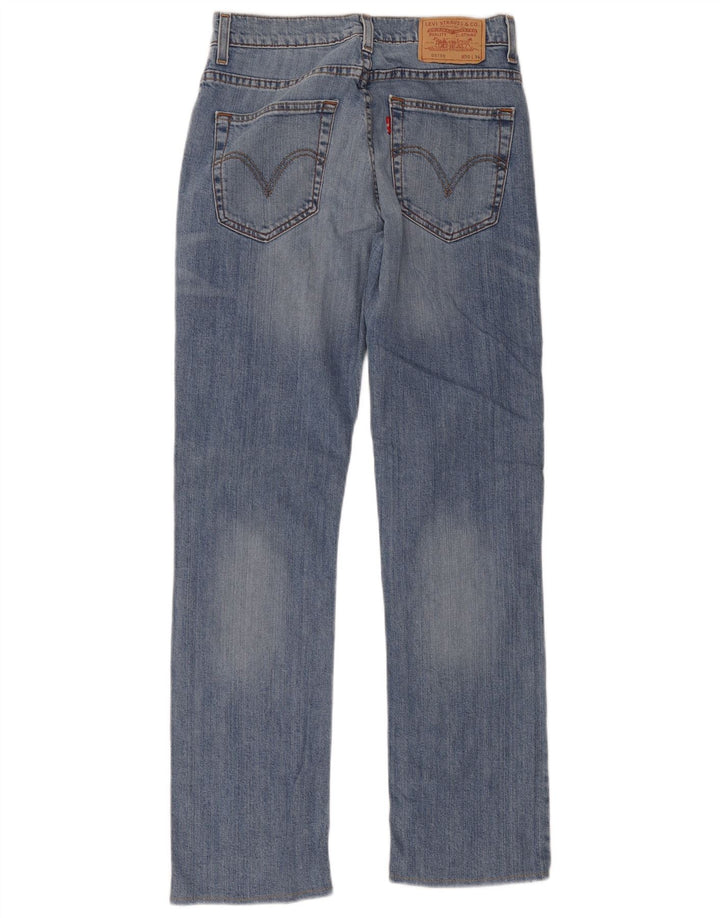 Męskie proste dżinsy Levi's W30 L34 Niebieskie