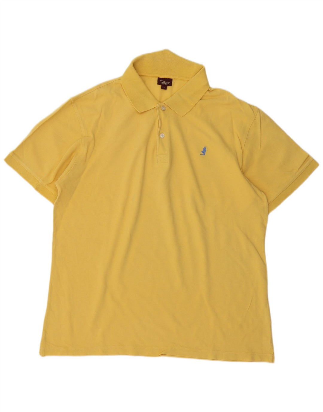 Marlboro Classics Mens Polo Shirt 2XL Yellow Cotton