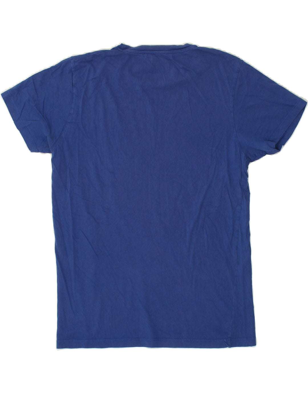 JACK & JONES Mens Graphic T-Shirt Top Large Blue Vintage Jack & Jones and Second-Hand Jack & Jones from Messina Hembry 