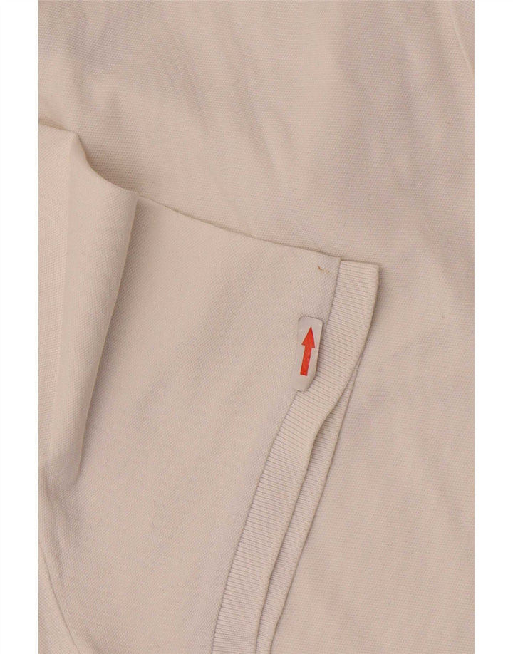 Fred Mello Mens Polo Shirt 2XL White Cotton