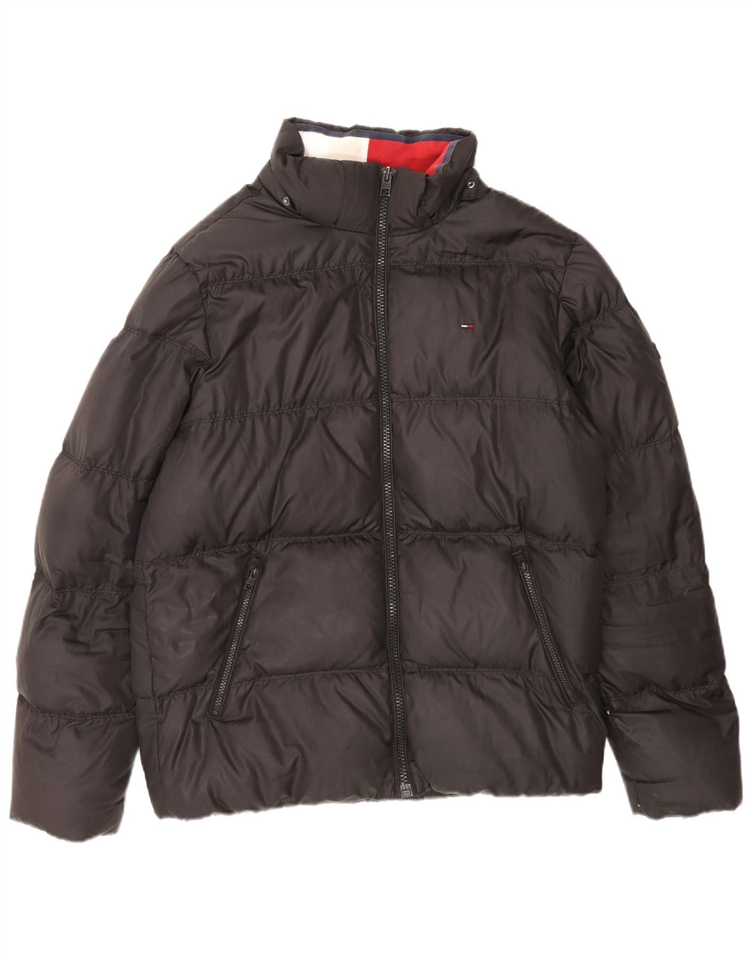 Tommy Hilfiger Polstret Herrejakke UK 42 XL Sort Polyester