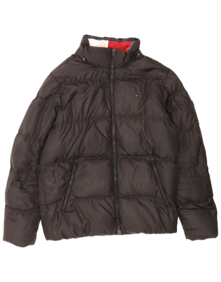 Tommy Hilfiger Polstret Herrejakke UK 42 XL Sort Polyester