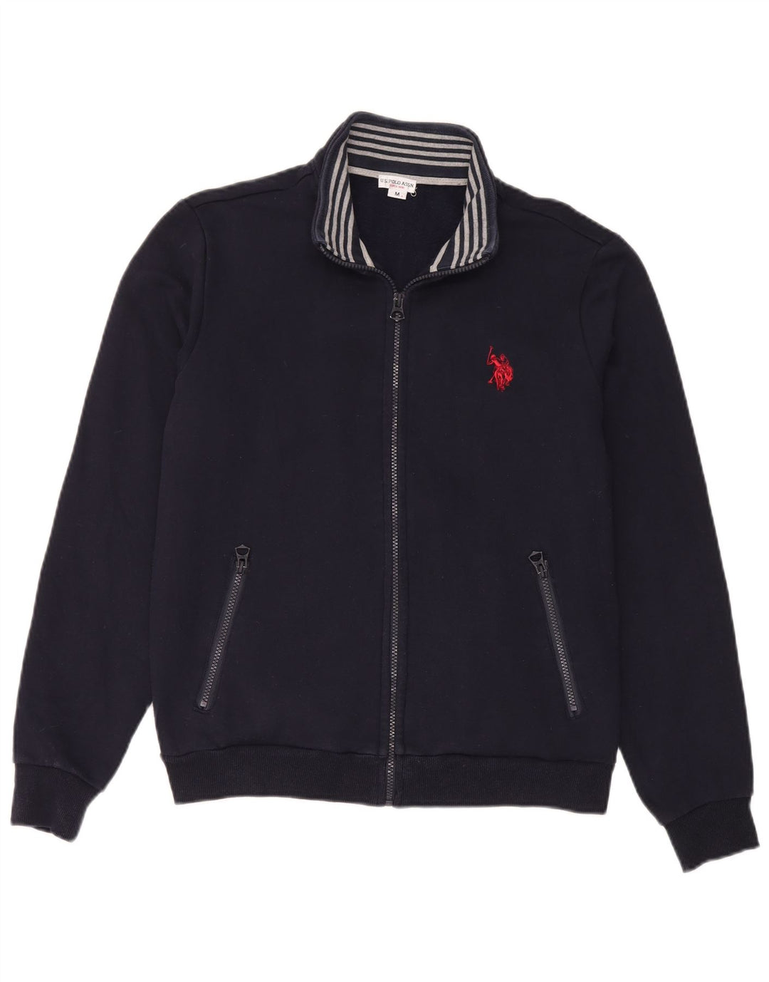 U.S. Polo Assn. Veste De Survêtement Graphique Bleu Marine Moyen Homme