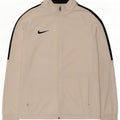 Nike Mens Dri Fit Tracksuit Top Jacket Medium White Colourblock Polyester