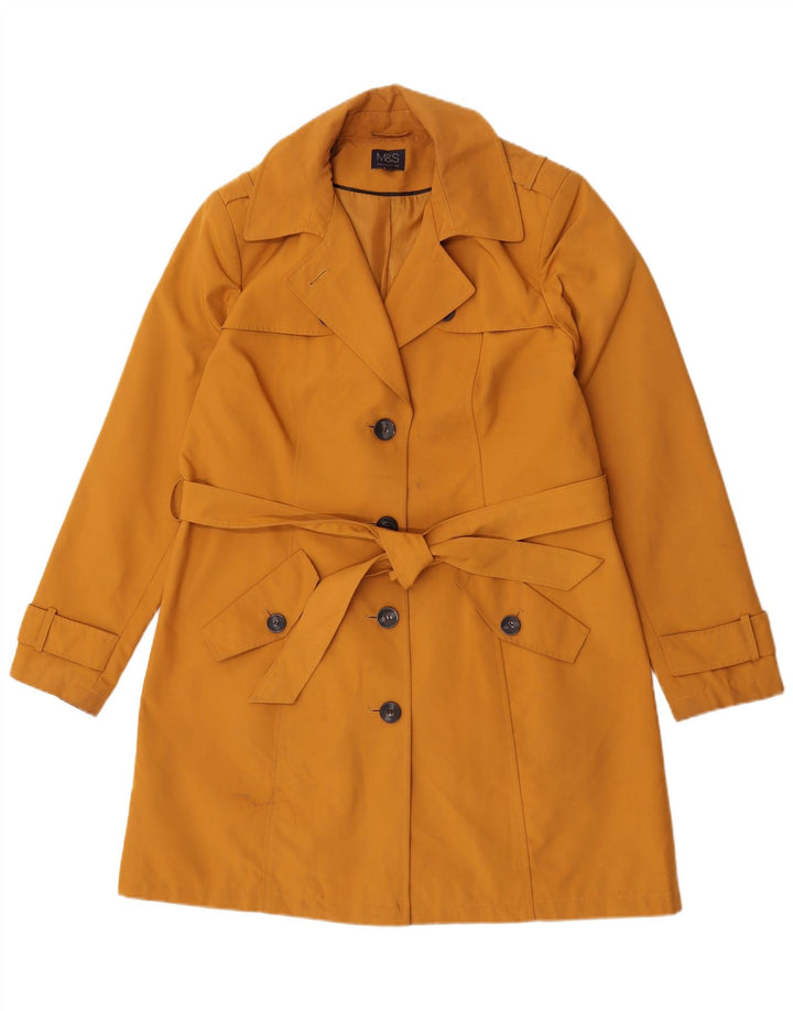 Trench pentru bărbați Marks & Spencer UK 16 Poliester portocaliu mare