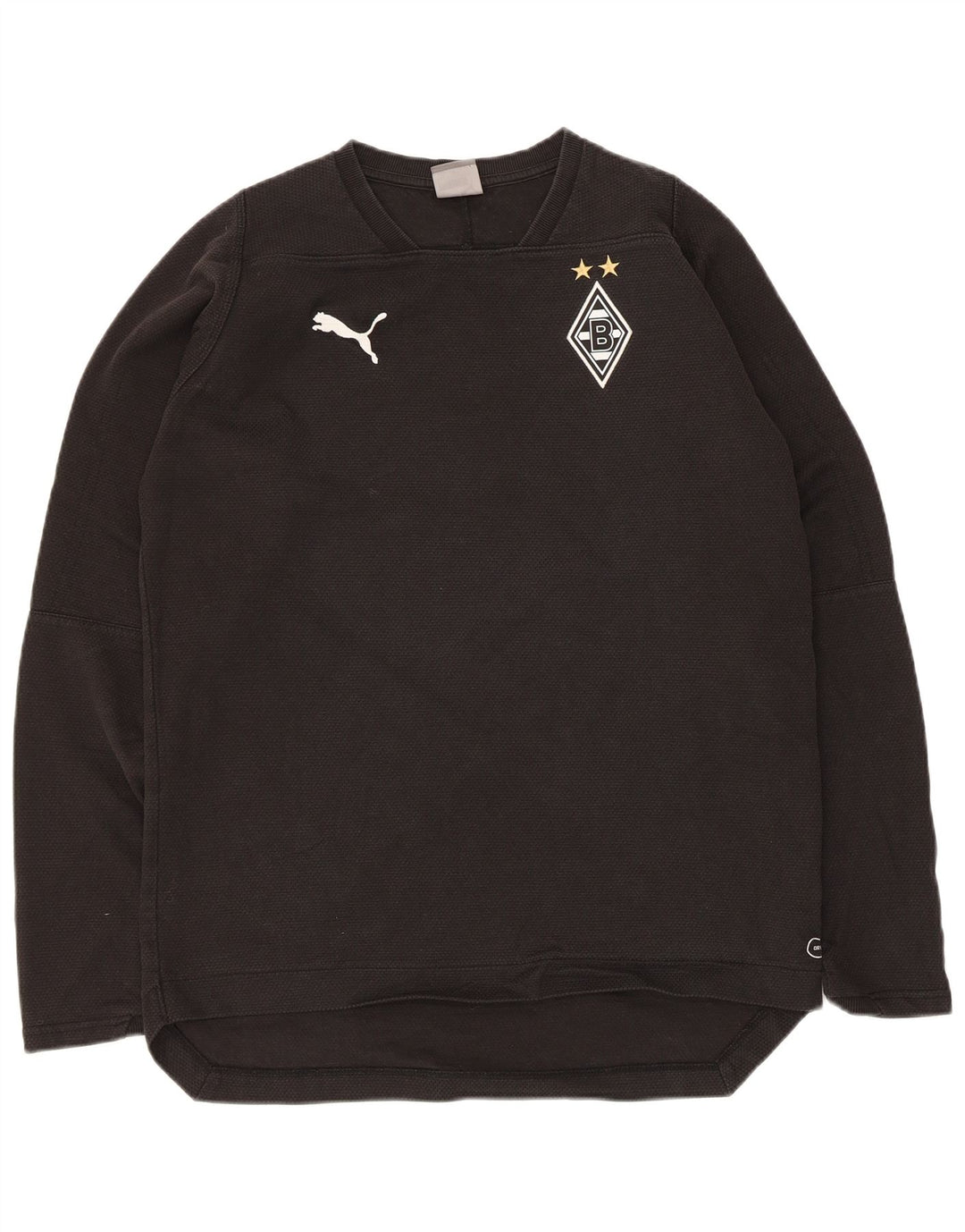 Puma Herre BVB Dortmund Sweatshirt Jumper Medium Sort Bomuld