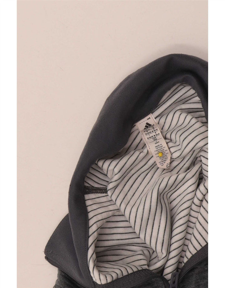 Adidas Dame Climalite Pullover Træningsdragt Top UK 12/14 Medium Grey