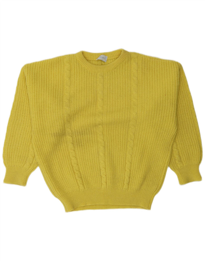 Pullia Pull col bateau pour homme, taille L, jaune
