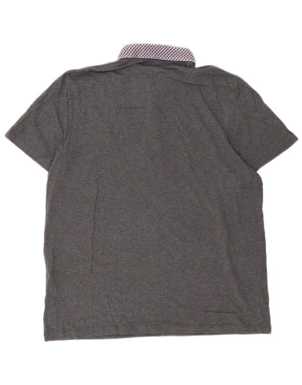 Ted Baker herre poloshirt str. 4 Large Grå
