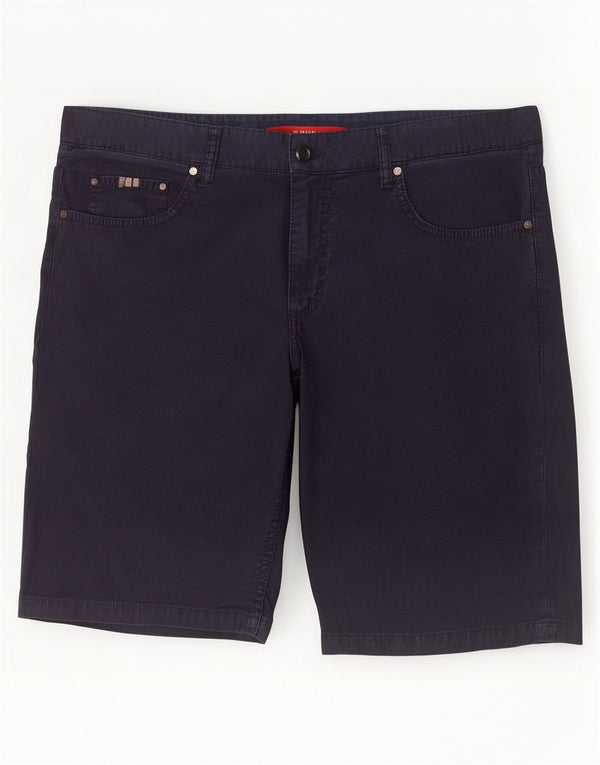 Cerruti Mens Casual Shorts W38 XL Navy Blue Cotton