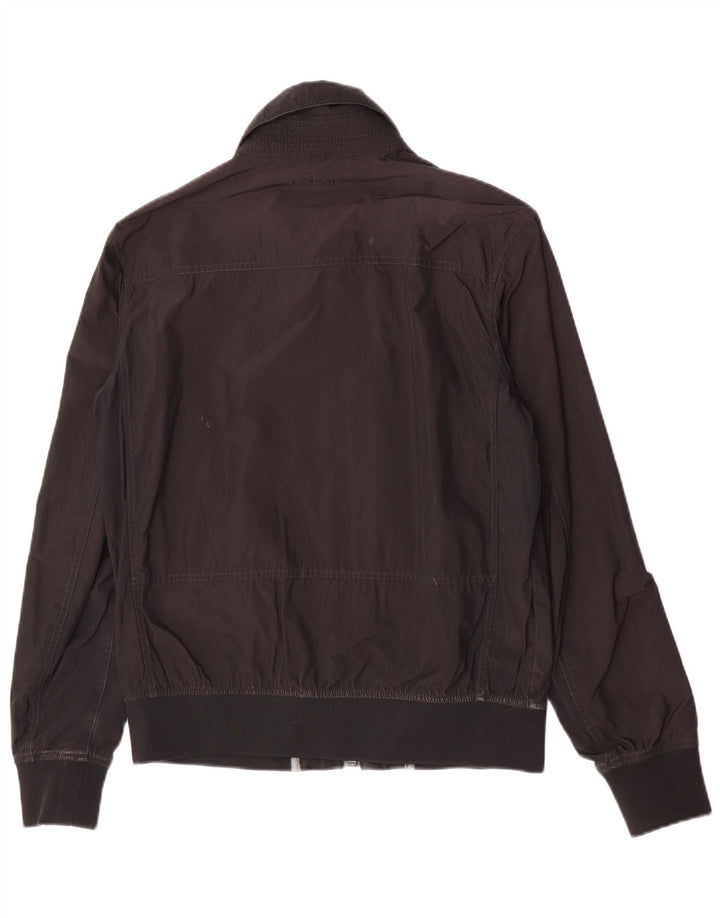Tommy Hilfiger Herre Bomber Jacket UK 38 Medium Sort Polyester