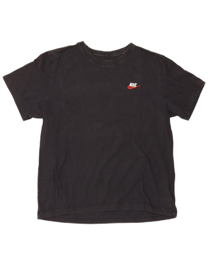 Nike Mens T-Shirt Top XL Black Cotton