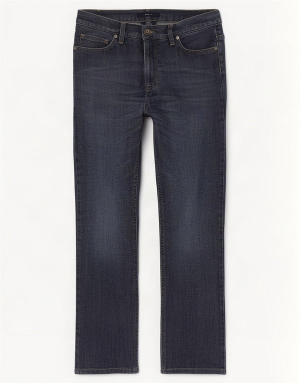Женские прямые джинсы Gant Dawn стандартного кроя W27 L27 темно-синие