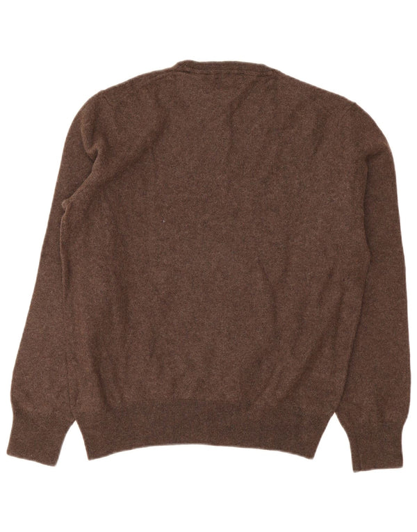 Gutteridge Damen-Pullover mit Rundhalsausschnitt, UK 18, XL, braune Wolle